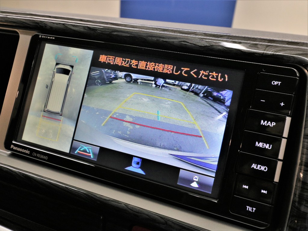 パノラミックビューモニター連動加工済み！