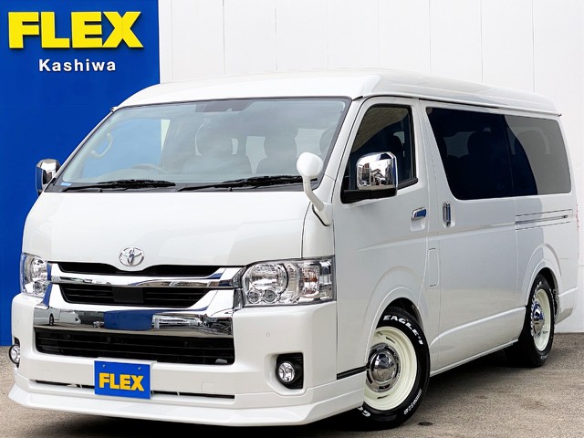 新車ハイエースワゴンＧＬ ＦＬＥＸオリジナルシートアレンジＶｅｒ１．５ＤＥＮＩＭ ツインナビが入庫しました！！