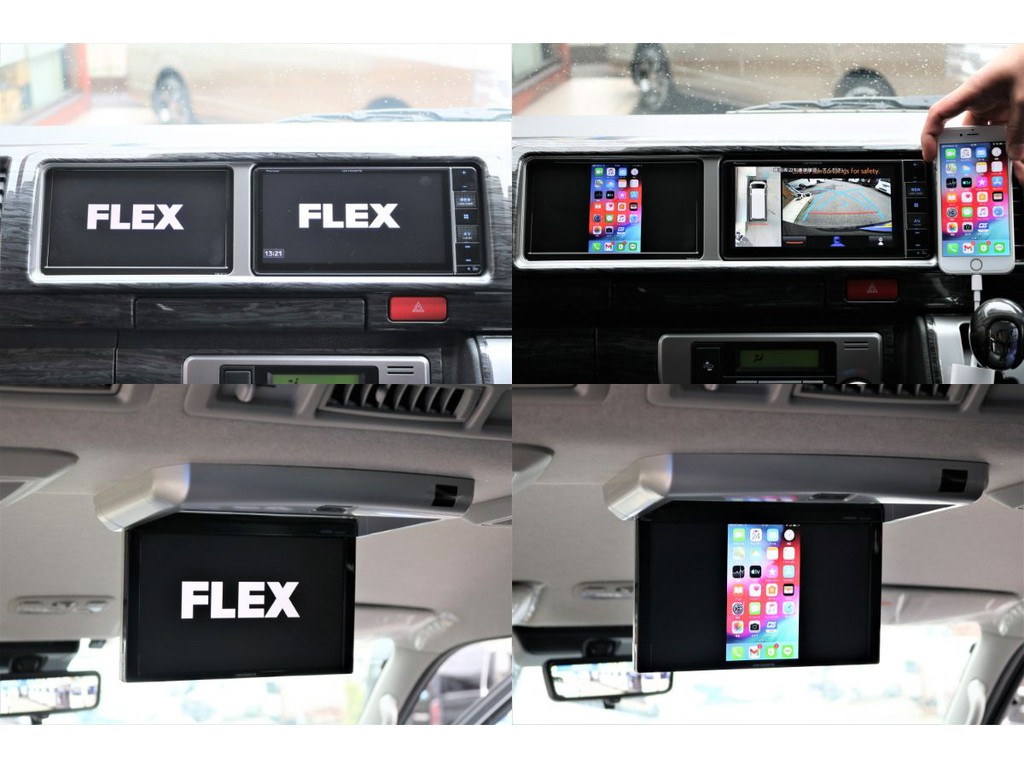 パイオニア製トリプルモニター搭載！ＨＤＭＩソケットによるスマホミラーリング接続も標準装備☆