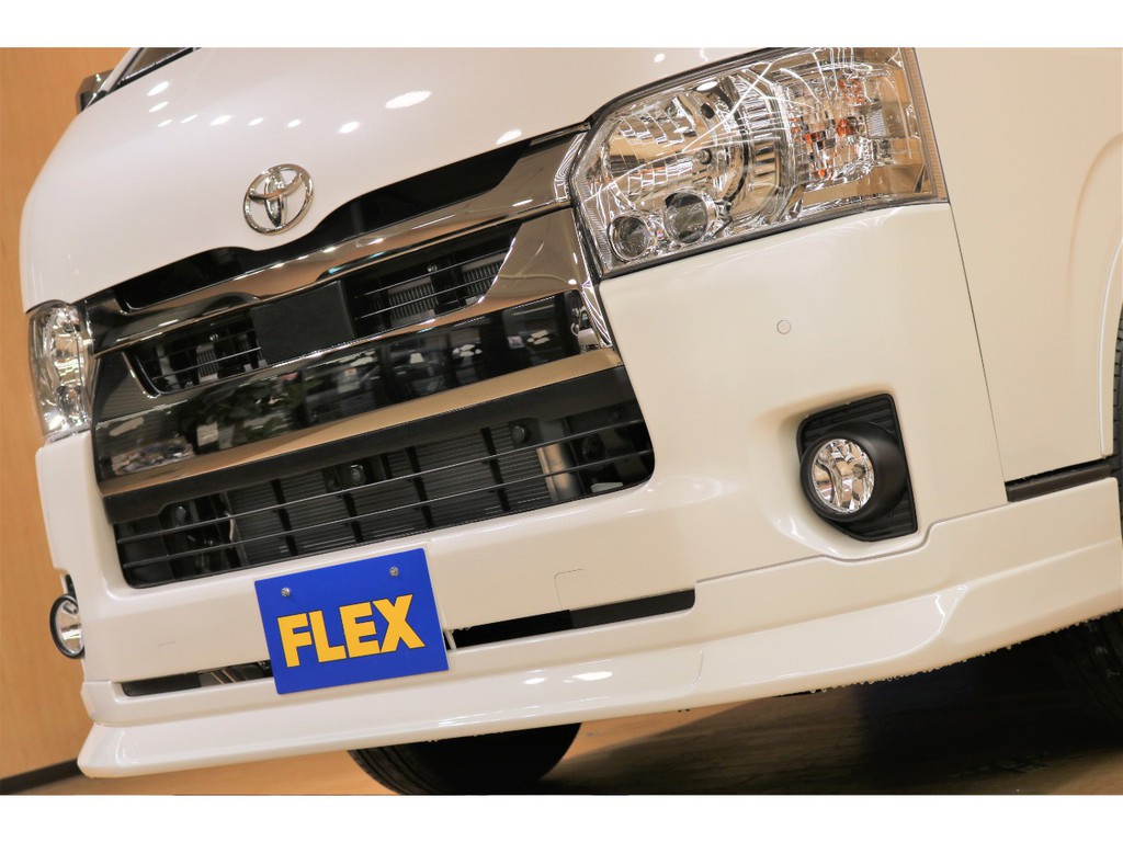 FLEXオリジナルリップスポイラーでスタイリッシュな見た目になっております★