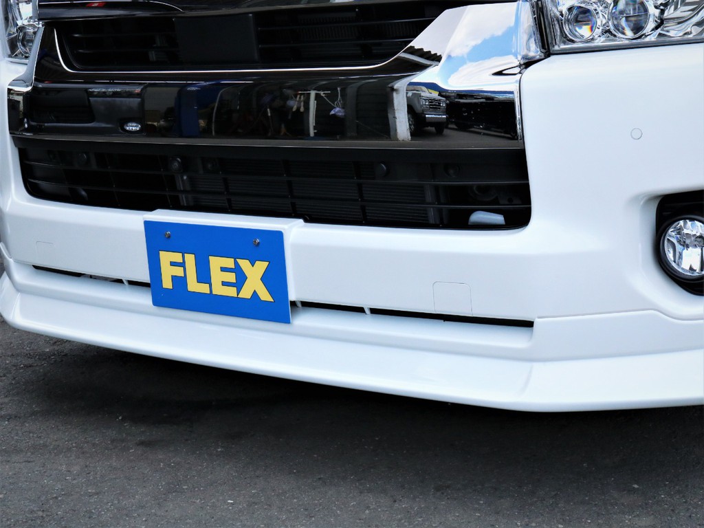 ＦＬＥＸオリジナルデルフィーノラインフロントスポイラー！
