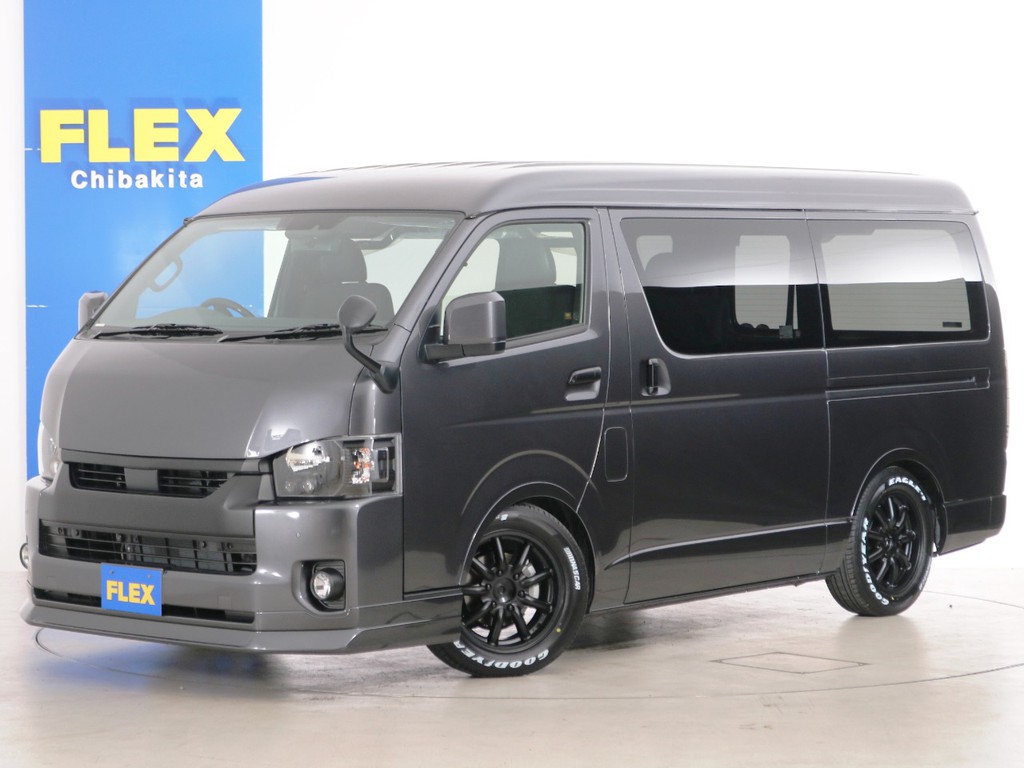 トヨタ ハイエースバン 2 8 スーパーgl ダークプライム ワイド ミドルルーフ ロングボディ ディーゼルターボ 車探しなら中古車 新車の専門店flex フレックス へ