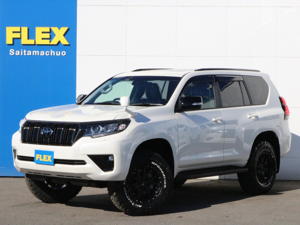トヨタ ランドクルーザープラド 2 7 Tx Lパッケージ ブラック エディション 4wd 車探しなら中古車 新車の専門店flex フレックス へ
