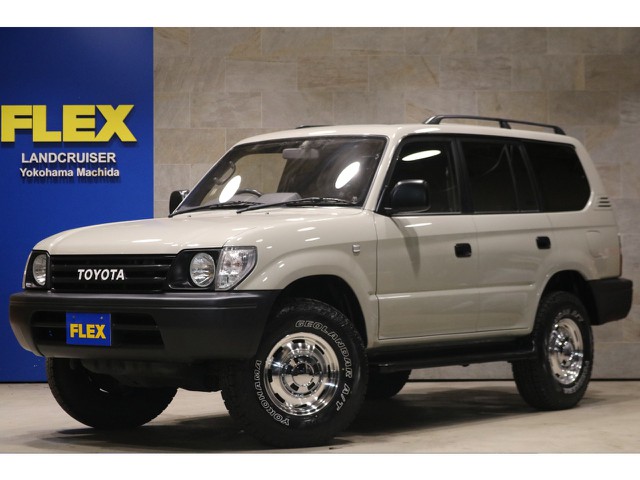 デザートカーキカラーＮＥＷペイント！丸目換装＆ナローボディー！ＦＬＥＸオリジナルＴＯＹＯＴＡ横文字グリル！シスコ１６インチホイール×５本！ジオランダー２３５ＡＴ×５本！