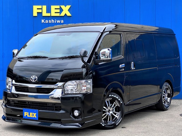 新車ハイエース ワイドスーパーＧＬ ダークプライムⅡ ２８００ディーゼルターボ ナビパッケージが入庫しました！！