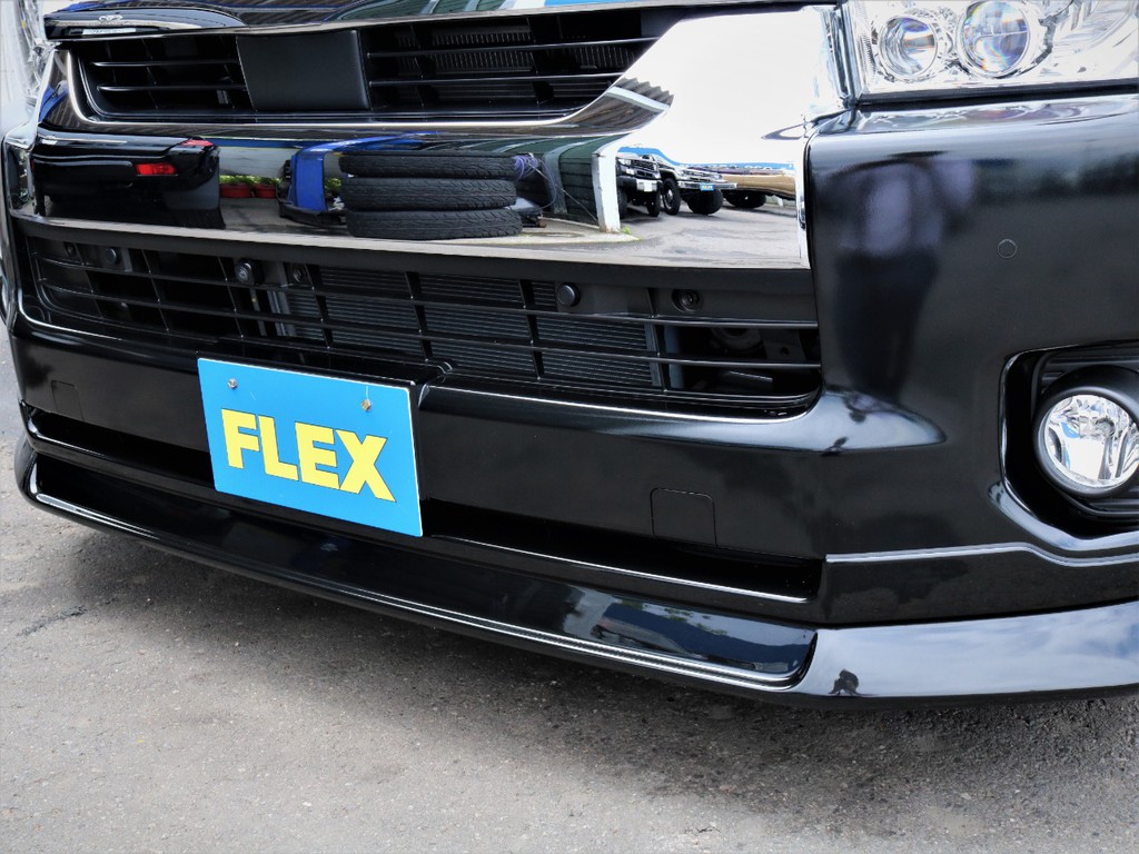 ＦＬＥＸオリジナルデルフィーノラインフロントスポイラー！