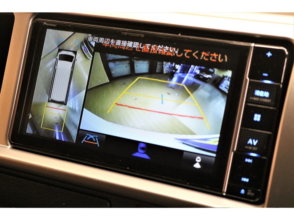 【パノラミックビューモニター完備】ナビ連動加工済☆大画面でご確認頂けます♪