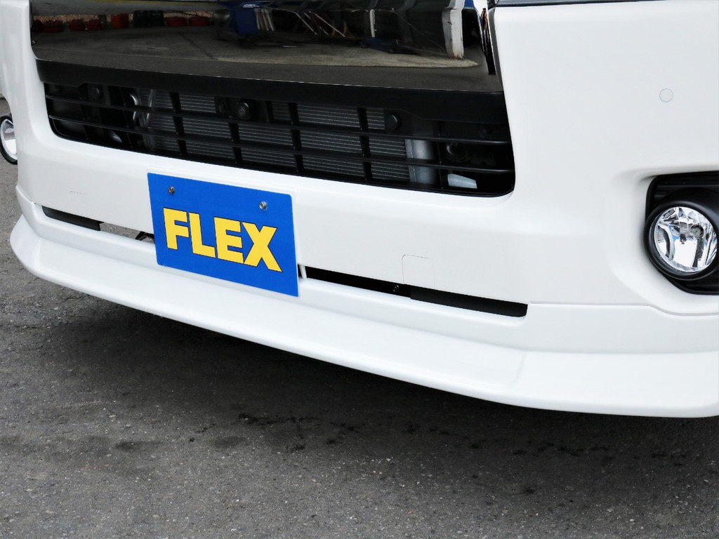 ＦＬＥＸオリジナルデルフィーノラインフロントスポイラー！