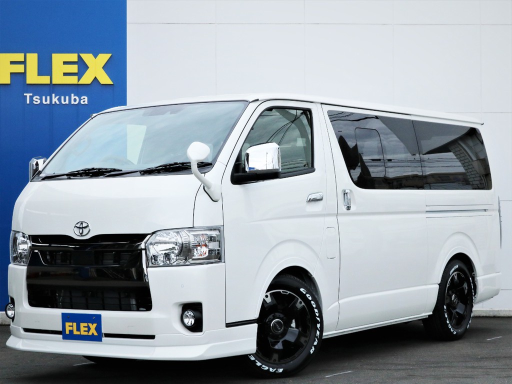 新車ハイエースⅤスーパーＧＬ５人乗り２ＷＤディーゼル！特別仕様車ダークプライム２が入庫！