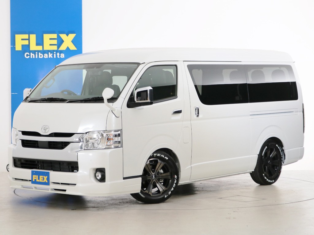 新車未登録　ハイエースワゴンＧＬ　ガソリン２ＷＤ　ＦＬＥＸオリジナル内装アレンジ【Ｖｅｒ１】！