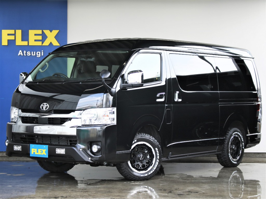 新型ハイエースワゴン　アレンジAS　ガソリン4WD！人気のオフロード仕様パッケージ