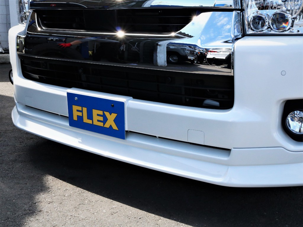 ＦＬＥＸオリジナルデルフィーノラインフロントスポイラー！