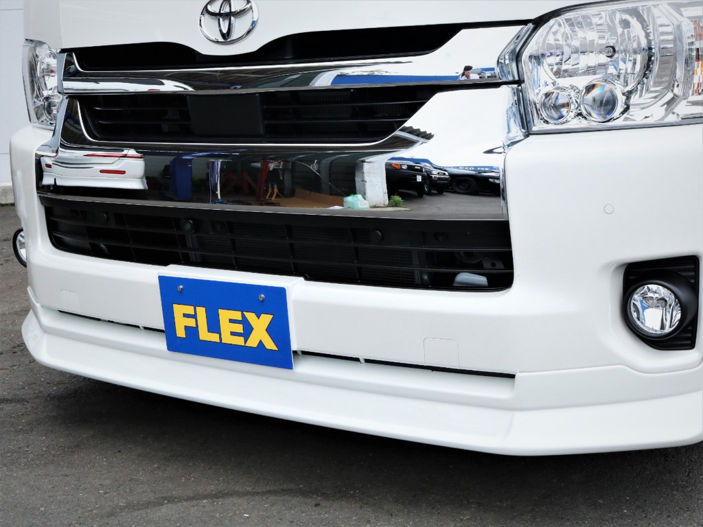 ＦＬＥＸオリジナルデルフィーノラインフロントスポイラー！