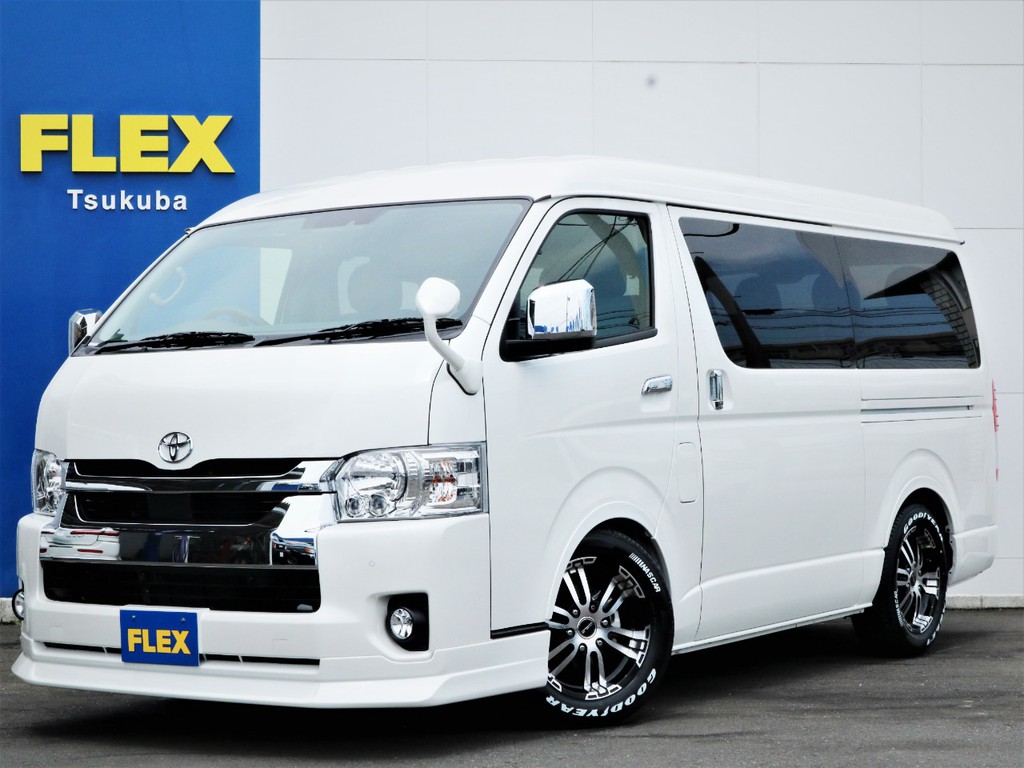 新車ハイエースW「GL」１０人乗り２WDガソリン！内装アレンジVＥＲ１デニムシリーズが完成！
