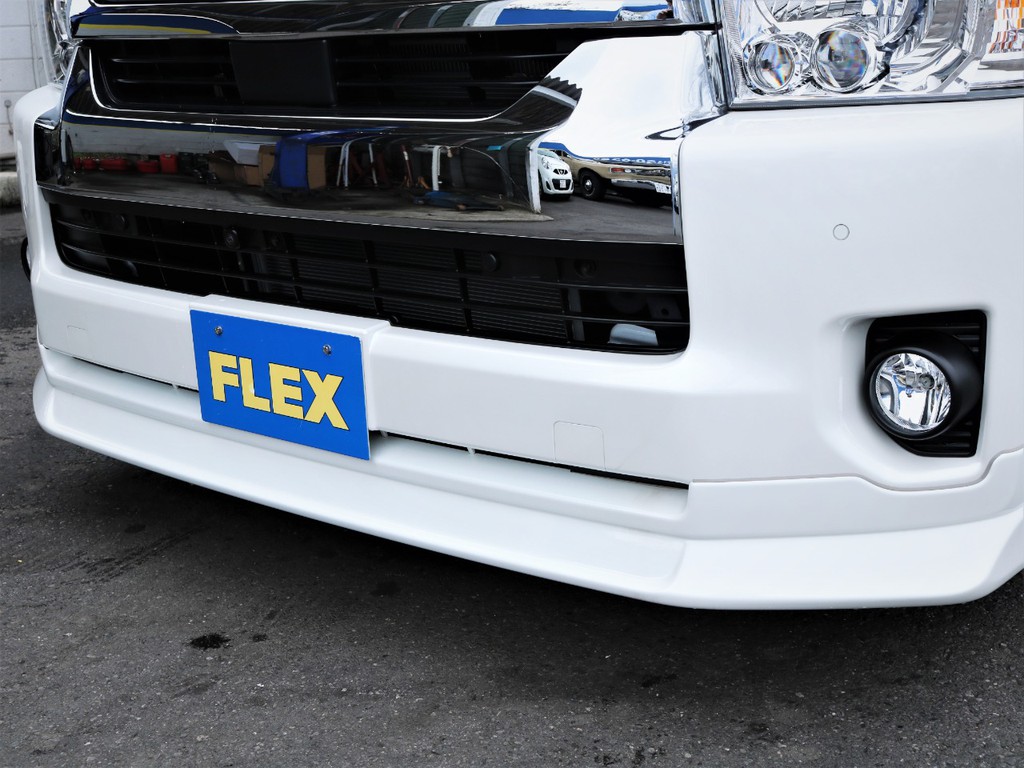 ＦＬＥＸオリジナルデルフィーノラインフロントスポイラー！