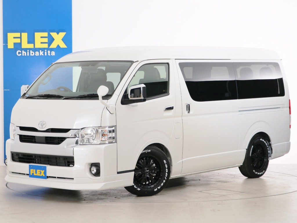 新車未登録　ハイエースワゴンＧＬ　ガソリン２ＷＤ　ＦＬＥＸオリジナル内装アレンジ【Ｖｅｒ３】！