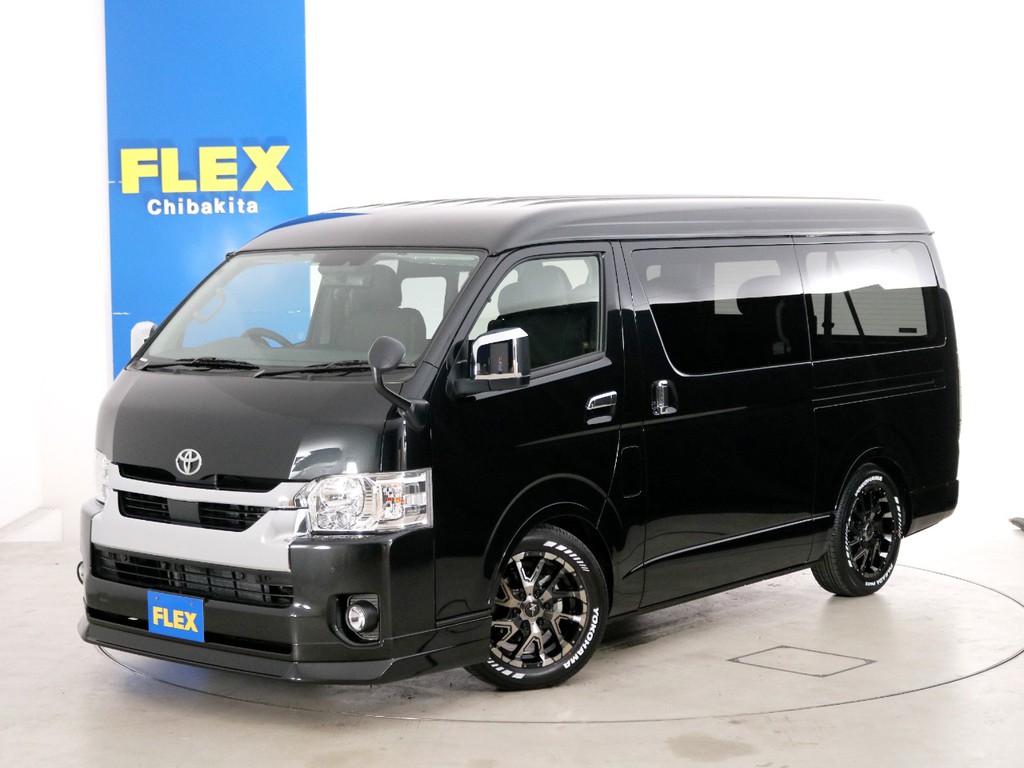 新車未登録　ハイエースワゴンＧＬ　１０人乗り３ナンバー登録　ガソリン２ＷＤ　ＦＬＥＸオリジナル内装アレンジ【Ｖｅｒ５】！