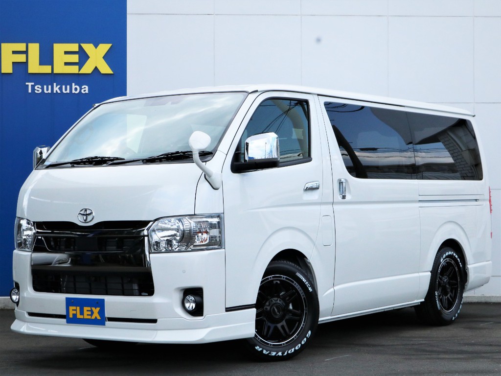 新車ハイエースVスーパーＧＬ５人乗り２ＷＤガソリン特別仕様車！ライトカスタム！