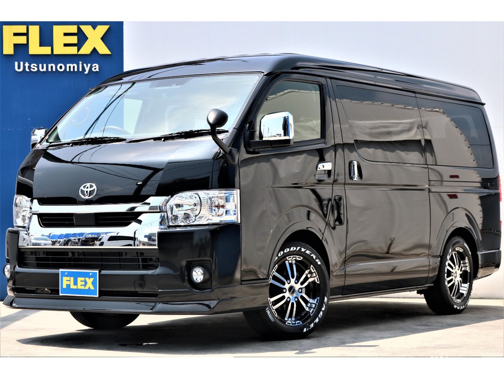 【新車】ハイエースワゴンＧＬロング2ＷＤオリジナルベットキットzeroパッケージ