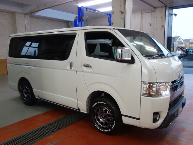 FLEXオリジナルTRDリフトアップ風にてカスタムさせて頂きました！