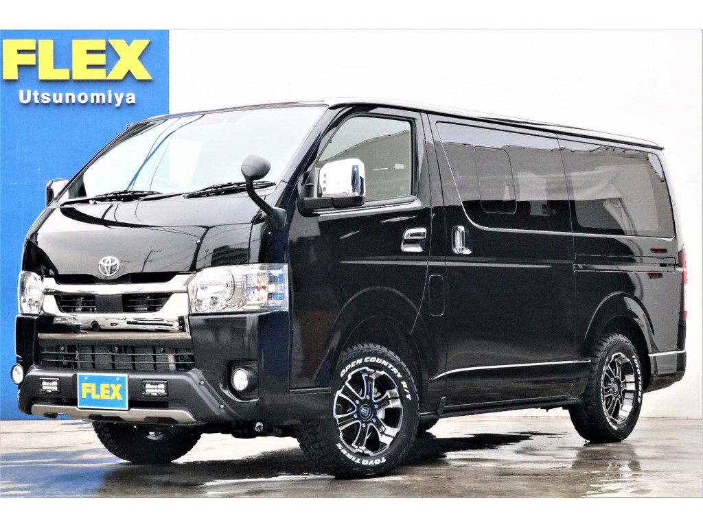 【新車】ハイエースＳ－ＧＬダークプライムⅡディーゼル4ＷＤ小窓付き