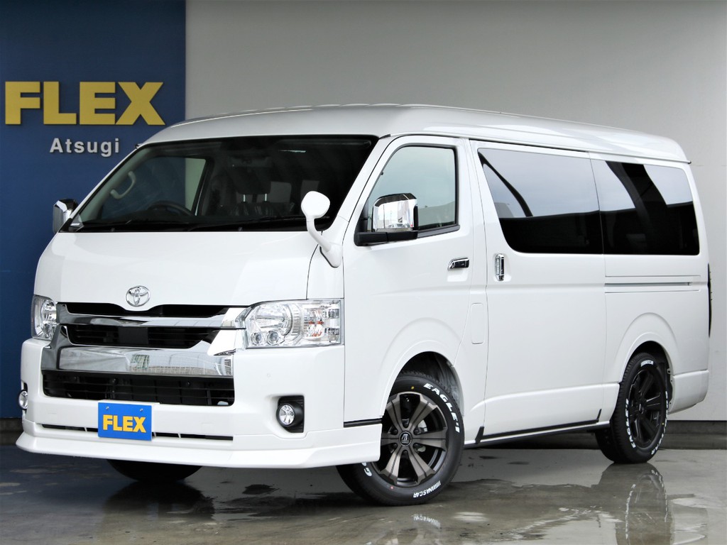 新車未登録　ハイエースワゴンGL　ガソリン4WD　シートアレンジVer1　ローダウン施行済み