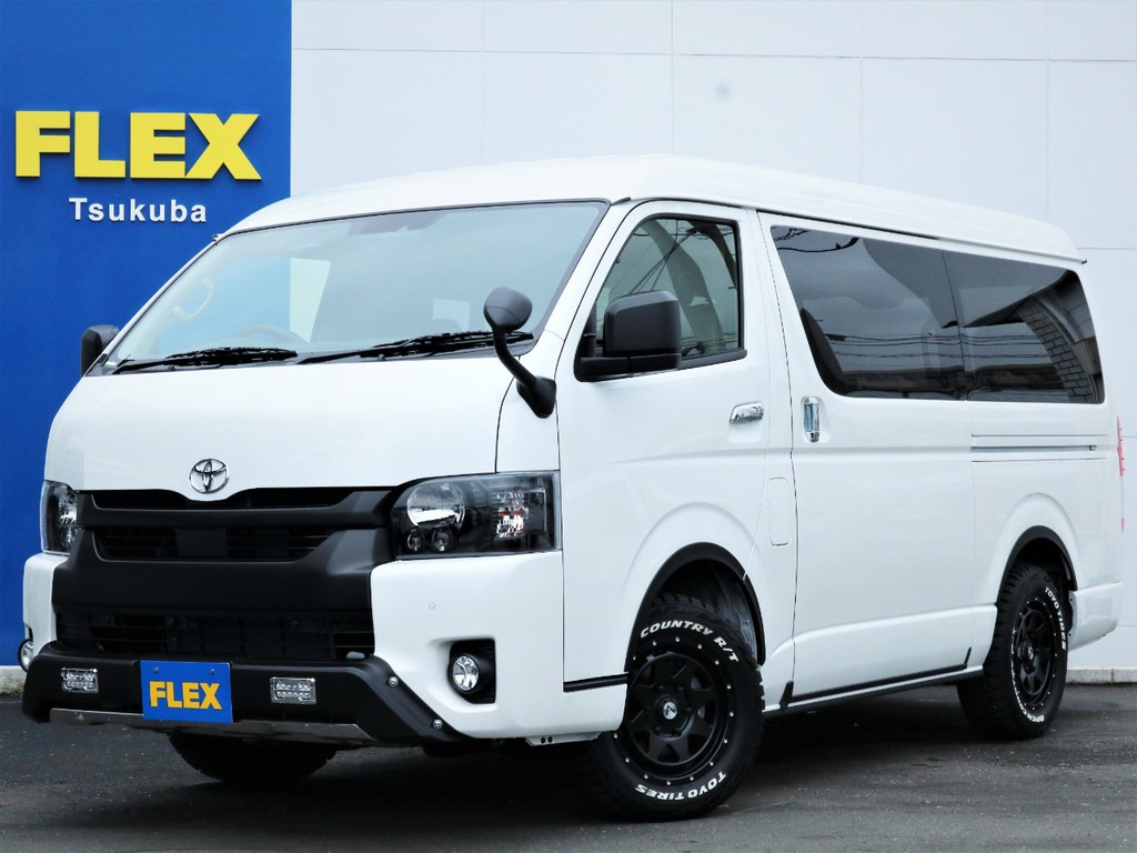 新車ハイエースＷ「ＧＬ」１０人乗り４ＷＤガソリン車！内装アレンジＶＥＲ１．５が完成！
