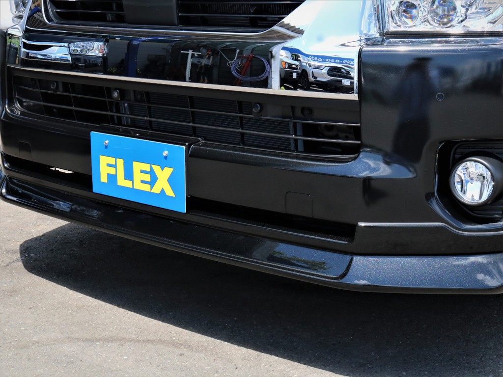 ＦＬＥＸオリジナルデルフィーノラインフロントスポイラー！