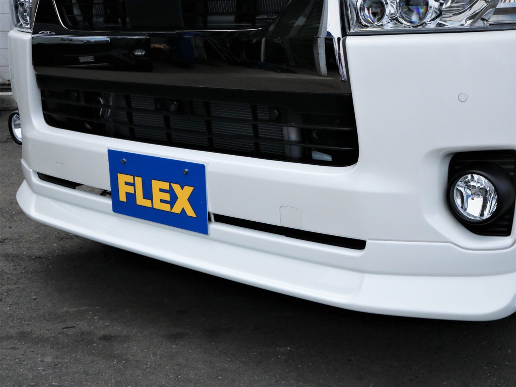 ＦＬＥＸオリジナルデルフィーノラインフロントスポイラー！