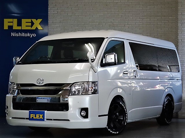 新車ハイエースＶダークプライムⅡワイド２８００ディーゼルナビパッケージ入庫致しました！！店頭在庫車、即納車可能になります！！