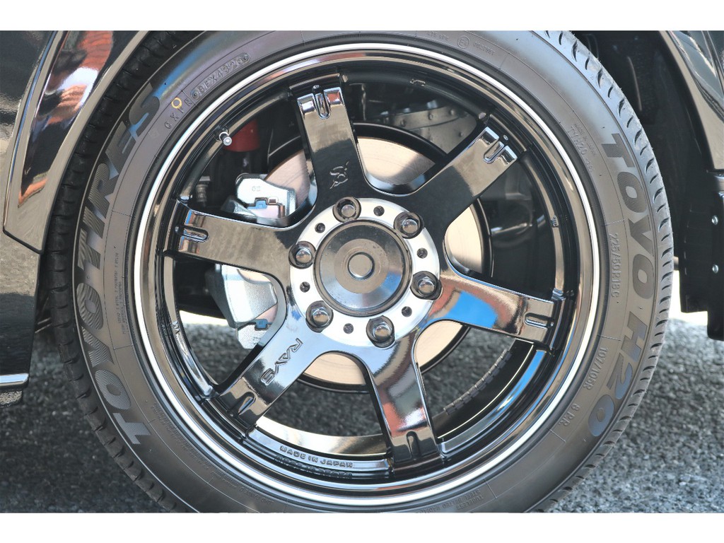 レイズ製ＢＡＣＫ９ＧＬ改１８インチアルミホイール！！廃盤商品の為、入手困難の一品です☆