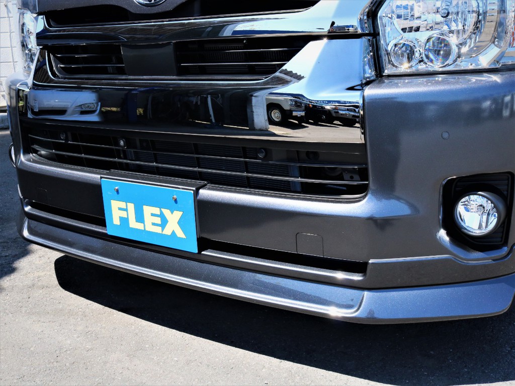 ＦＬＥＸオリジナルデルフィーノラインフロントスポイラー！
