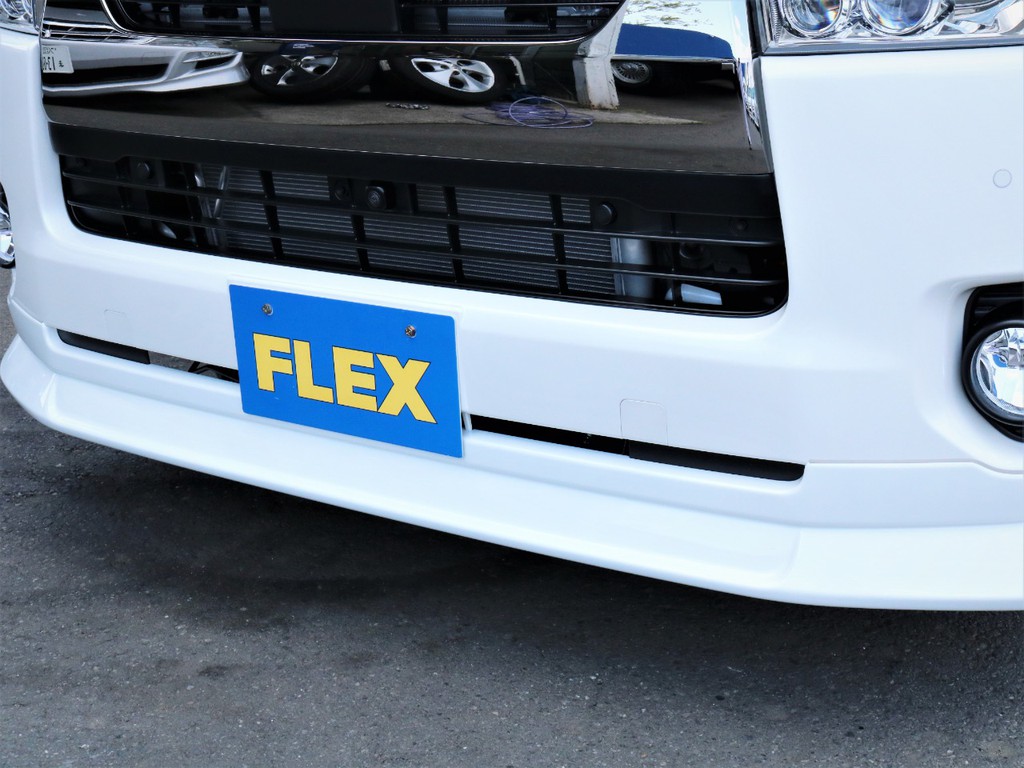 ＦＬＥＸオリジナルデルフィーノラインフロントスポイラー！