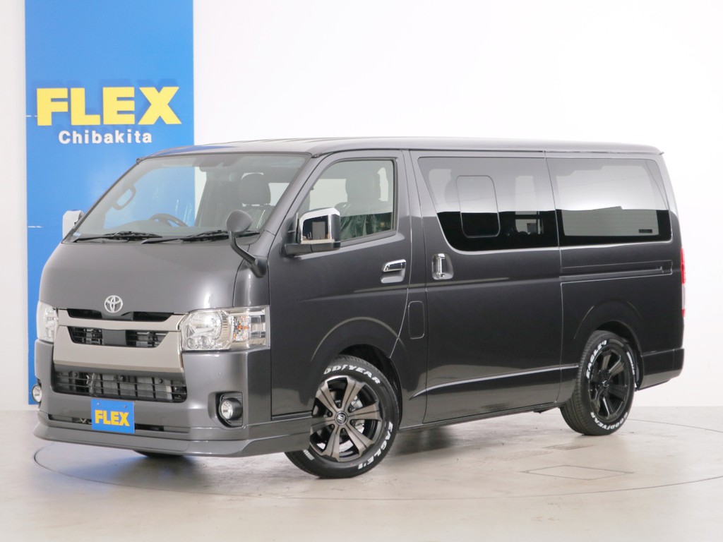 新車未登録　ハイエースバン　Ｓ－ＧＬ　ＤＴ２ＷＤ　ライトカスタムＰＫＧ！