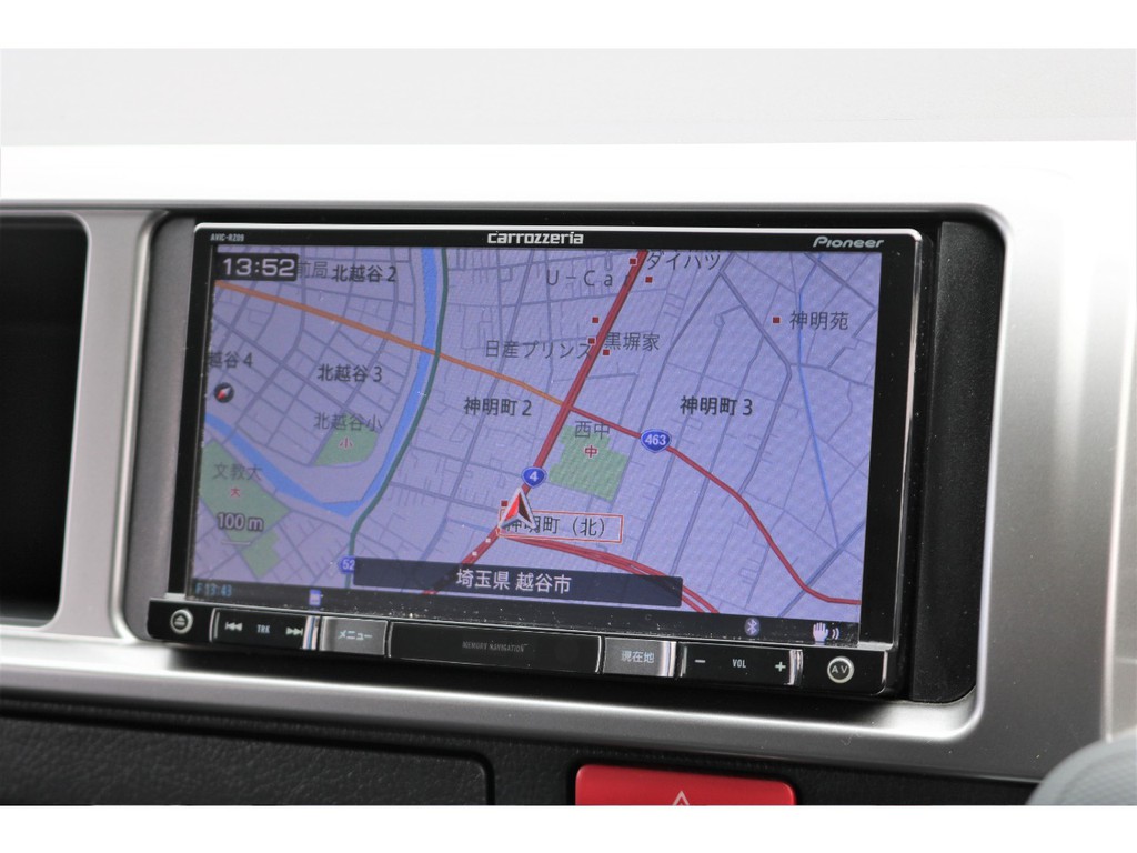 カロッツェリア製ナビ装着済み！