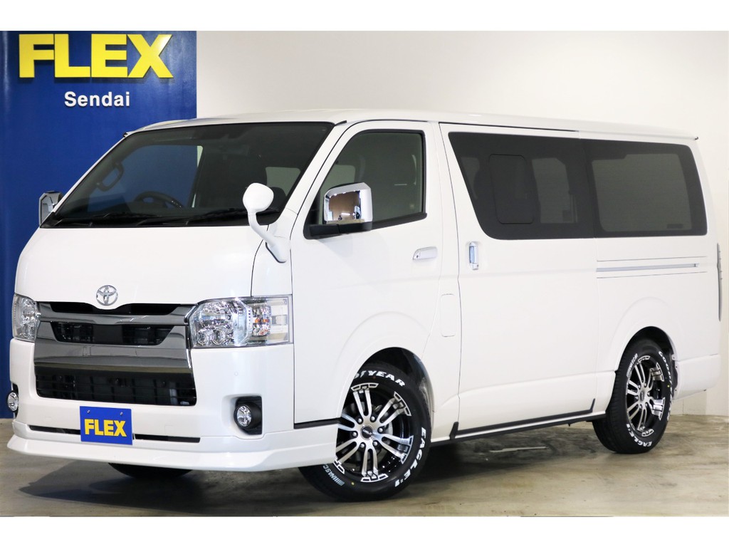 ハイエースバン 2.8 スーパーGL ダークプライムⅡ ロングボディ ディーゼルターボ 4WD パーキングサポート