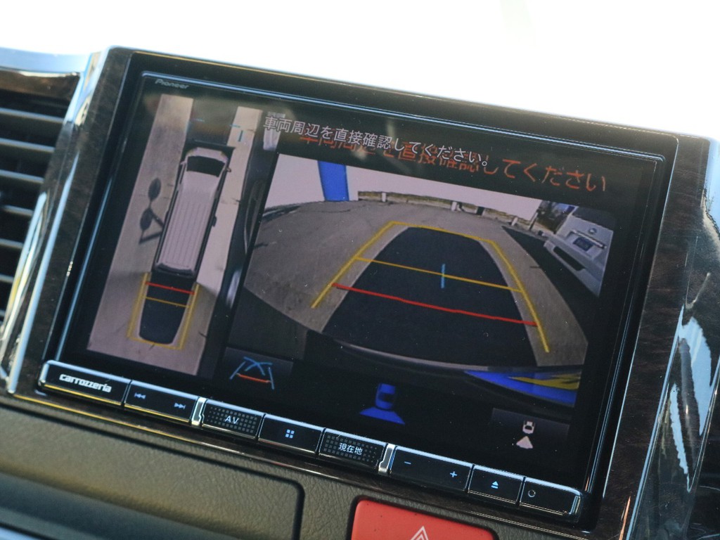 360°安全確認が可能なパノラミックビューモニター搭載♪