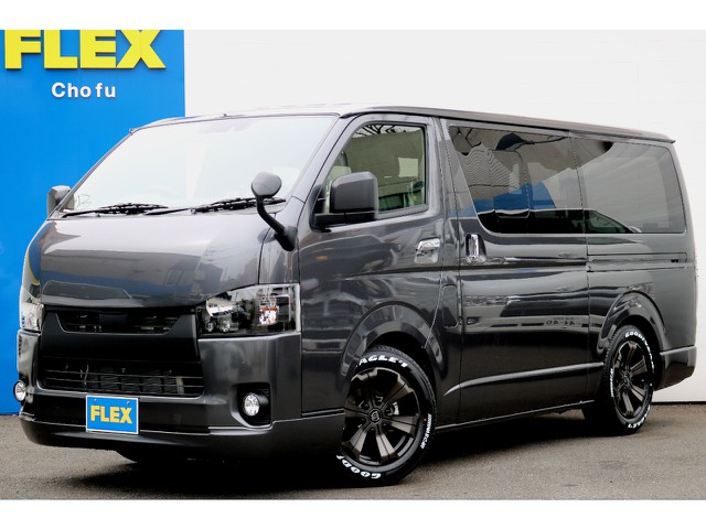 ハイエース調布店０４２４－４０－１１９１までお問い合わせください！新車ハイエースVダークプライムⅡ２０００ｃｃガソリン車！床張りパッケージ！