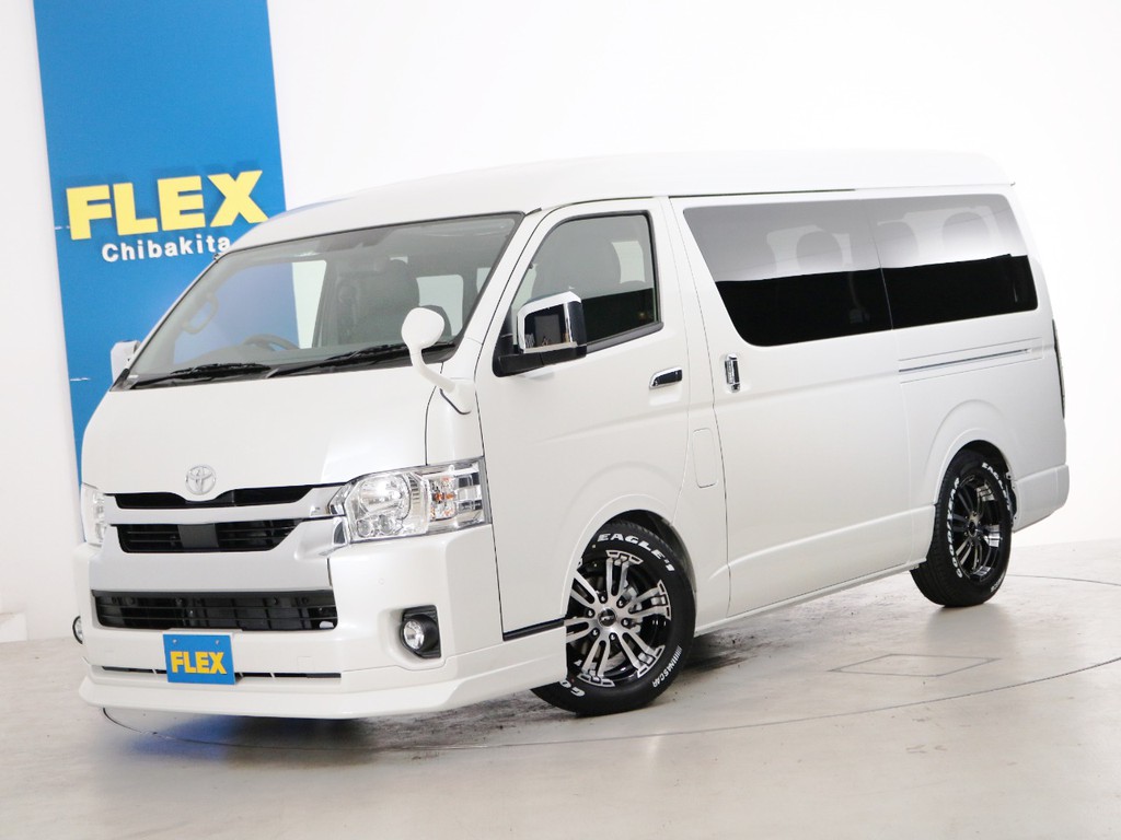 新車未登録　ハイエースワゴンＧＬ　１０人乗り３ナンバー登録　ガソリン２ＷＤ　内装アレンジ【アレンジＡ－Ｓ】！