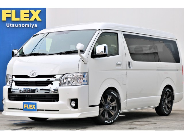 【新車】ハイエースワゴンＧＬロング２ＷＤオリジナル内装架装Ｖｅｒ１デニム！！