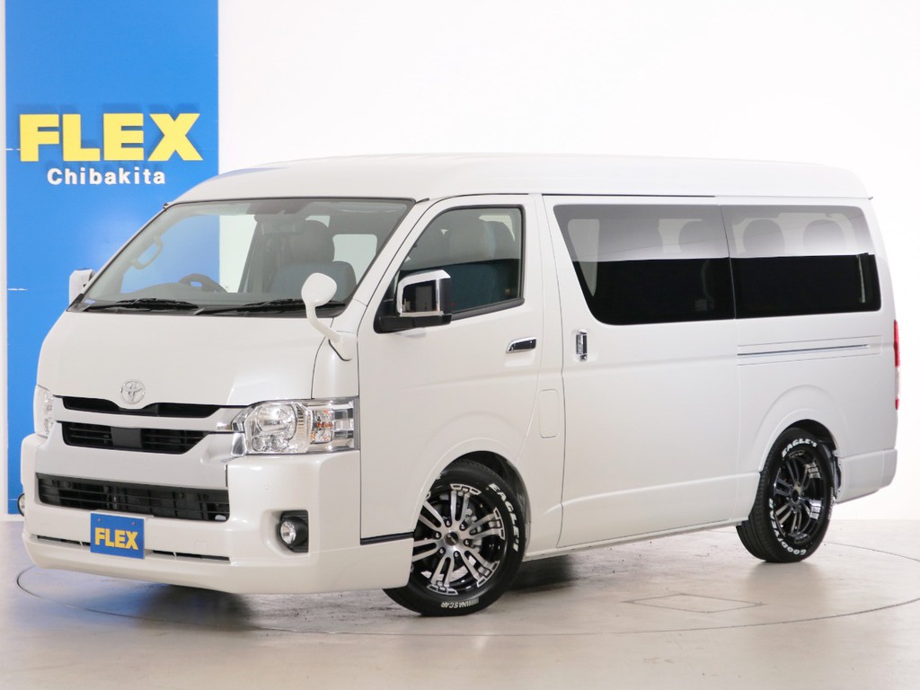 新車未登録　ハイエースワゴンＧＬ　ガソリン２ＷＤ　ＦＬＥＸオリジナル内装アレンジ【Ｖｅｒ１．５　デニム】！