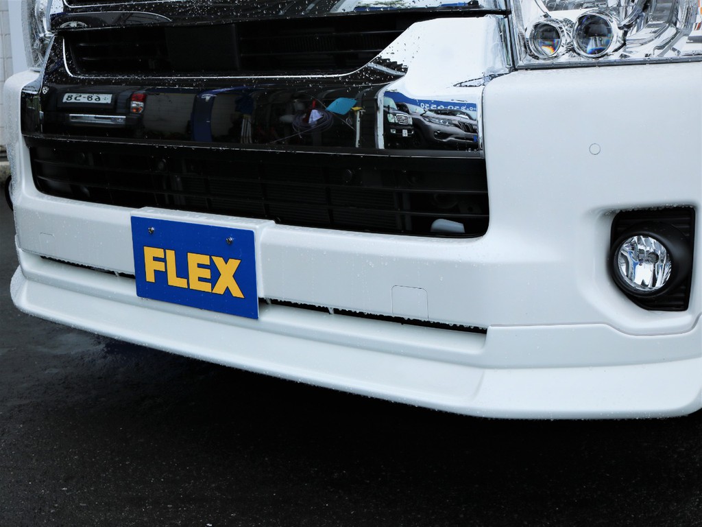 ＦＬＥＸオリジナルデルフィーノラインフロントスポイラー！