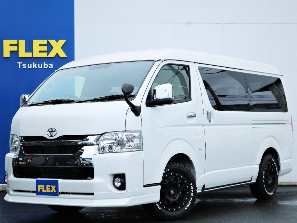 新車ハイエースＷ「ＧＬ」１０人乗り４ＷＤガソリン内装アレンジＶＥＲ２が完成！