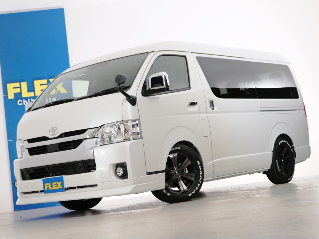 新車未登録　ハイエースワゴンＧＬ　１０人乗り３ナンバー登録　ガソリン２ＷＤ　スタンダードＰＫＧ！
