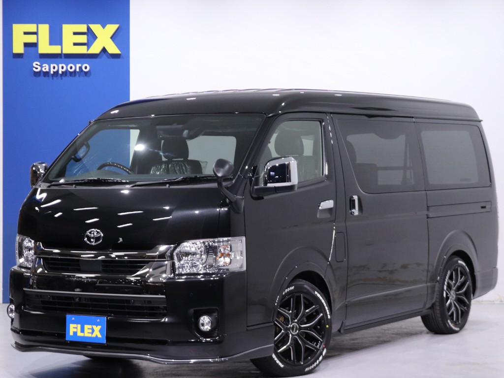 トヨタ ハイエースバン 2 7 スーパーgl ダークプライムii ワイド ミドルルーフ ロングボディ 4wd 価格 419 8万円 北海道 物件番号 中古車の情報 価格 Mota