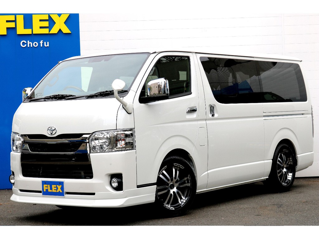 ハイエース調布店０４２４－４０－１１９１までお問い合わせください！新車ハイエースＶダークプライムⅡ２０００ｃｃガソリン車！
