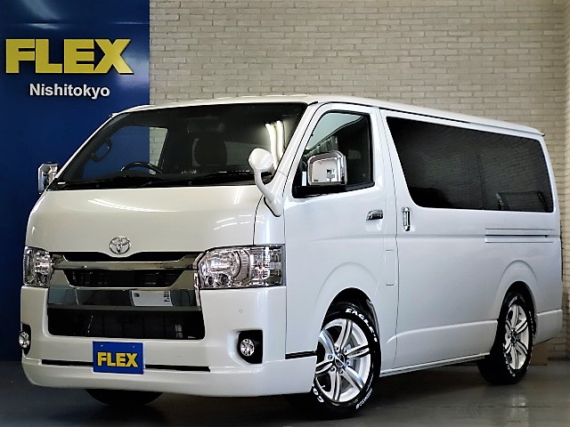 新車ハイエースＶダークプライムⅡ２０００ガソリン２ＷＤナビパッケージ完成致しました！！店頭在庫車、即納車ご対応可能になります！！