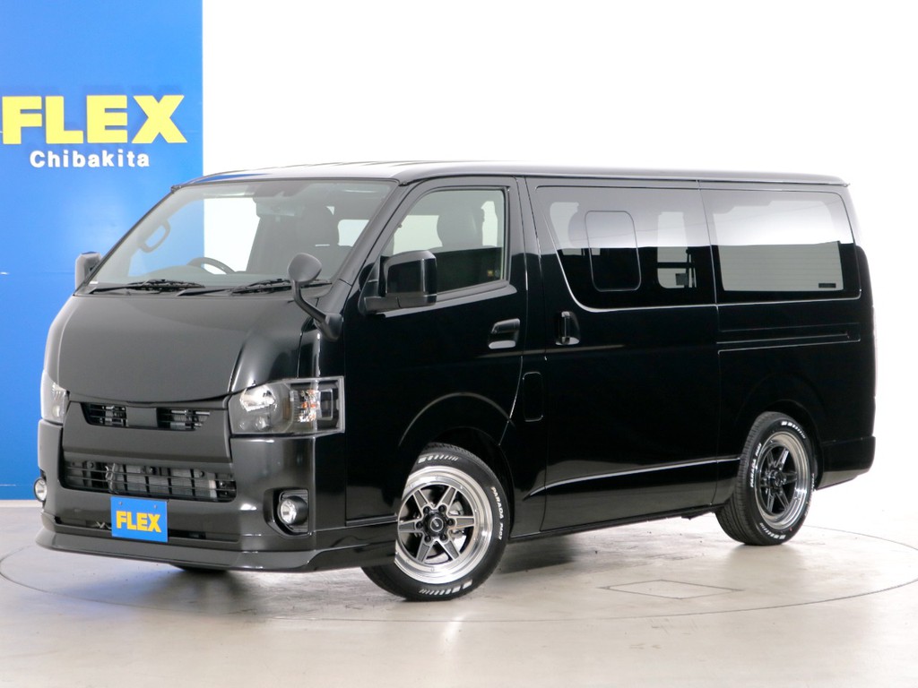 新車未登録　ハイエースバン　Ｓ－ＧＬ　ＤＰⅡ　ガソリン２ＷＤ　カスタムＰＫＧ！
