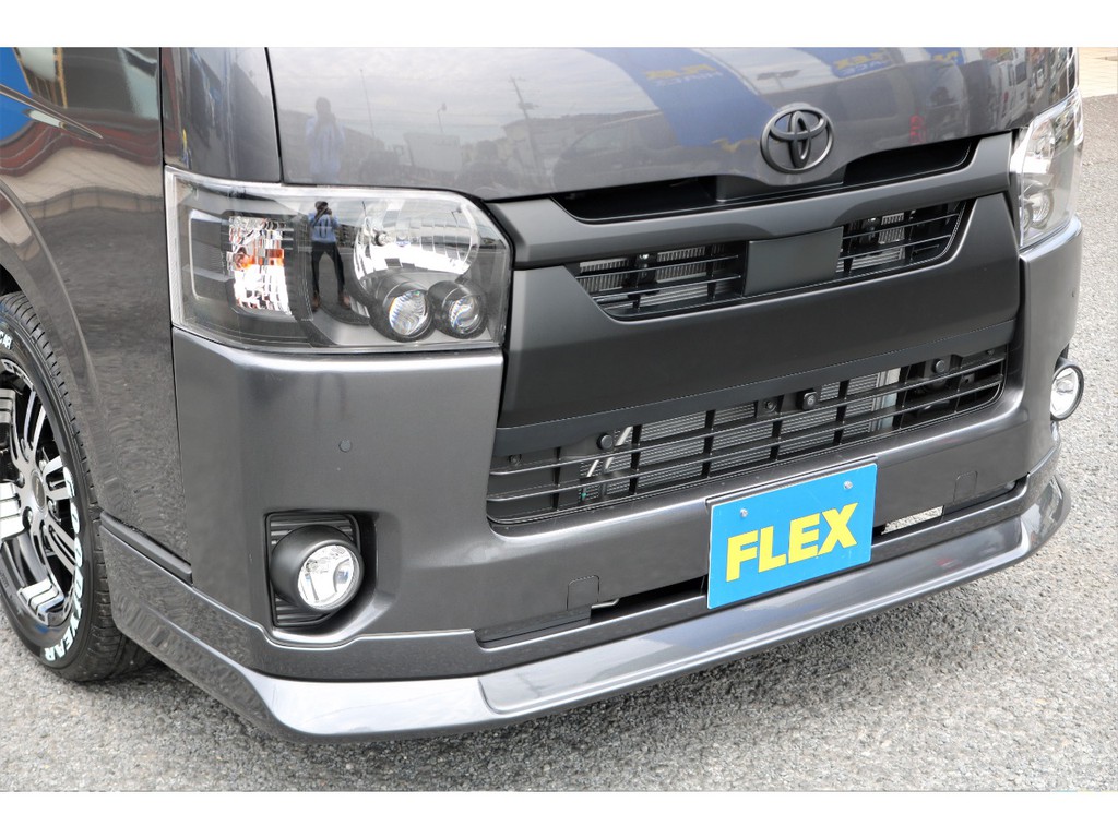 ＦＬＥＸオリジナルフロントスポイラーを取付けしました☆