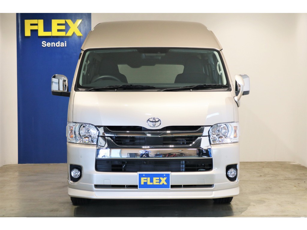 当店にもお待ちかねの新車スーパーロングハイルーフバンが入庫しました！すぐ使える一台に仕上げました！